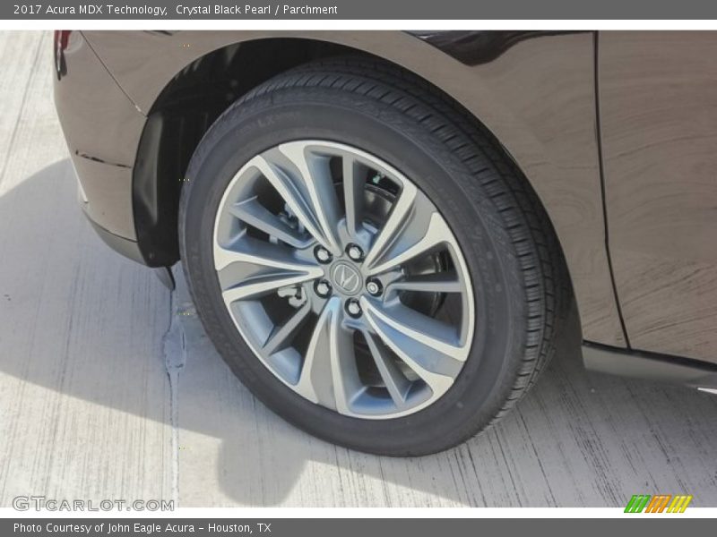 Crystal Black Pearl / Parchment 2017 Acura MDX Technology