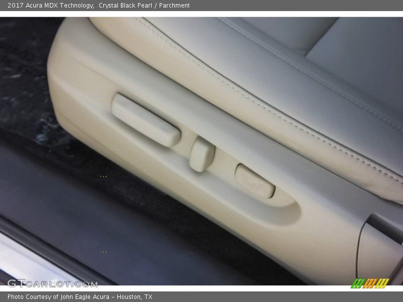 Crystal Black Pearl / Parchment 2017 Acura MDX Technology