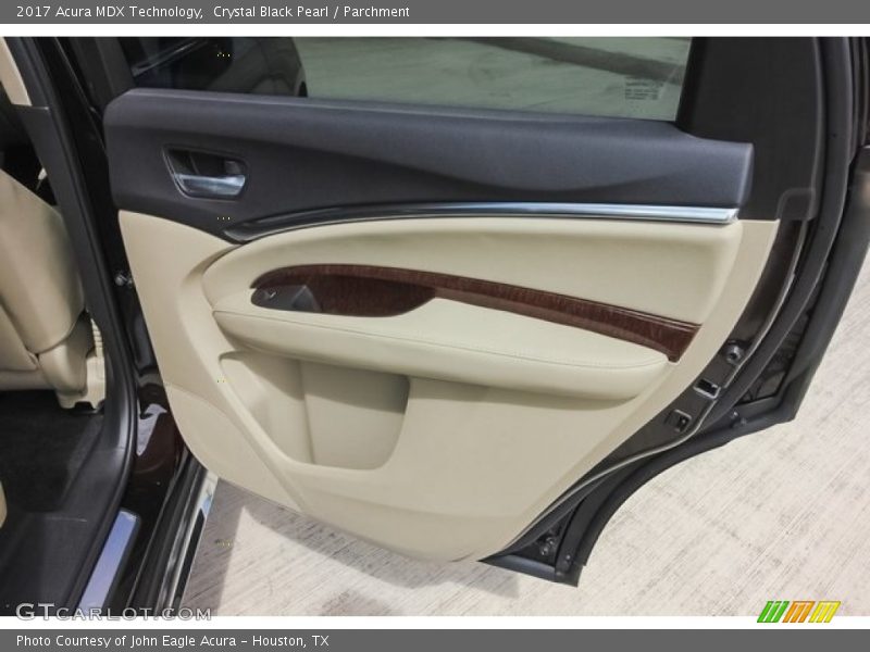 Crystal Black Pearl / Parchment 2017 Acura MDX Technology