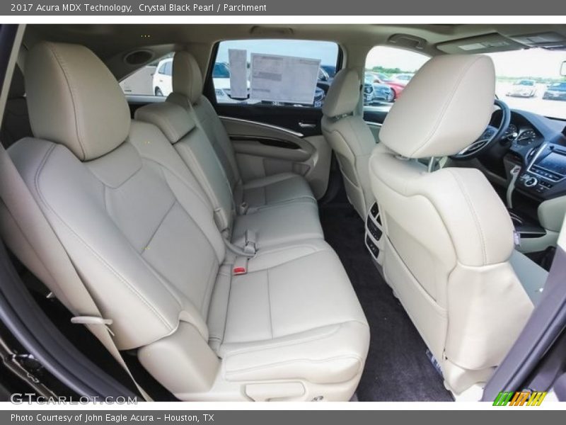 Crystal Black Pearl / Parchment 2017 Acura MDX Technology