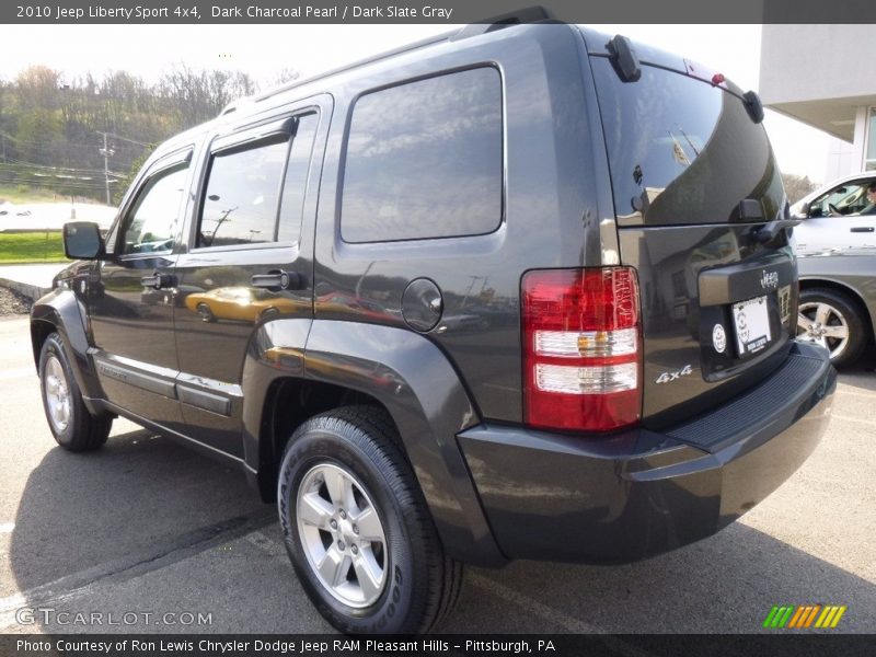 Dark Charcoal Pearl / Dark Slate Gray 2010 Jeep Liberty Sport 4x4
