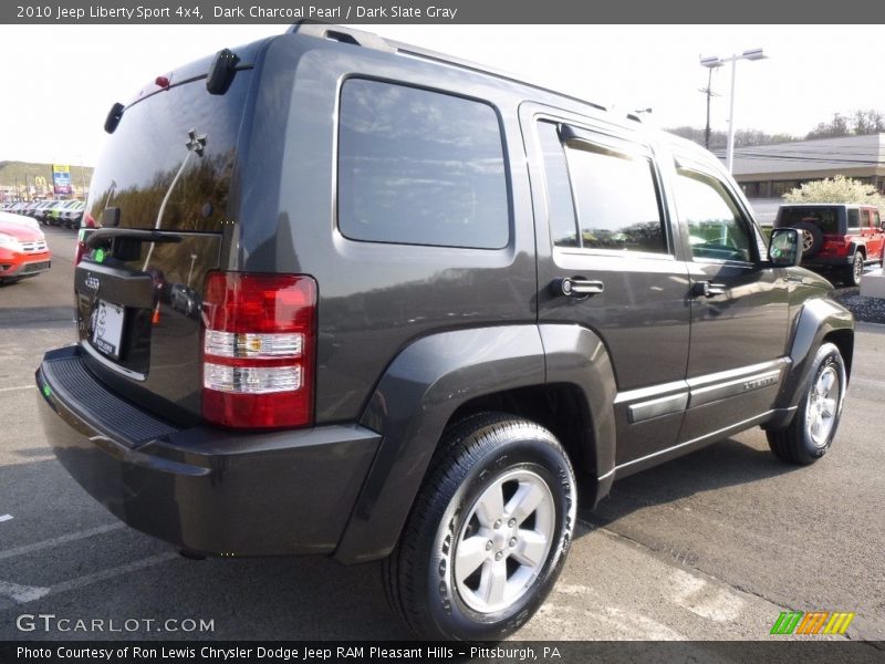 Dark Charcoal Pearl / Dark Slate Gray 2010 Jeep Liberty Sport 4x4
