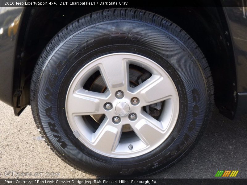 Dark Charcoal Pearl / Dark Slate Gray 2010 Jeep Liberty Sport 4x4