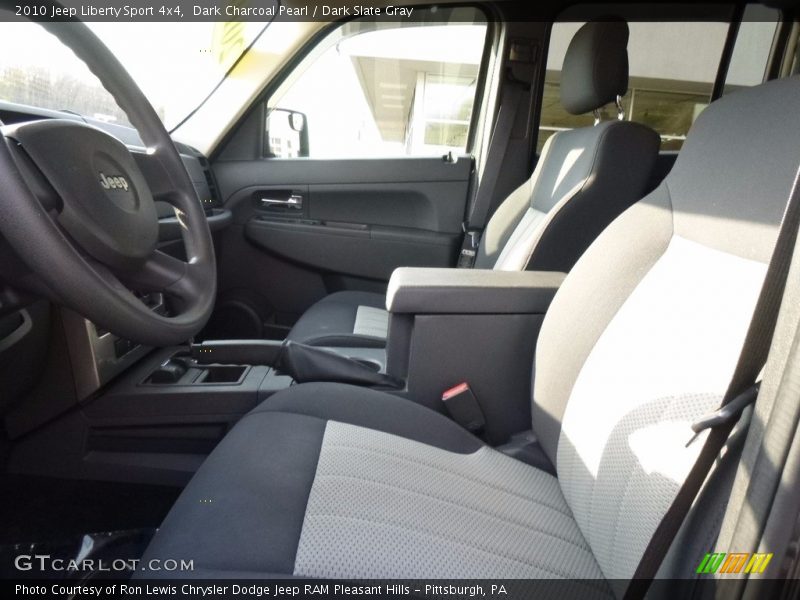 Dark Charcoal Pearl / Dark Slate Gray 2010 Jeep Liberty Sport 4x4