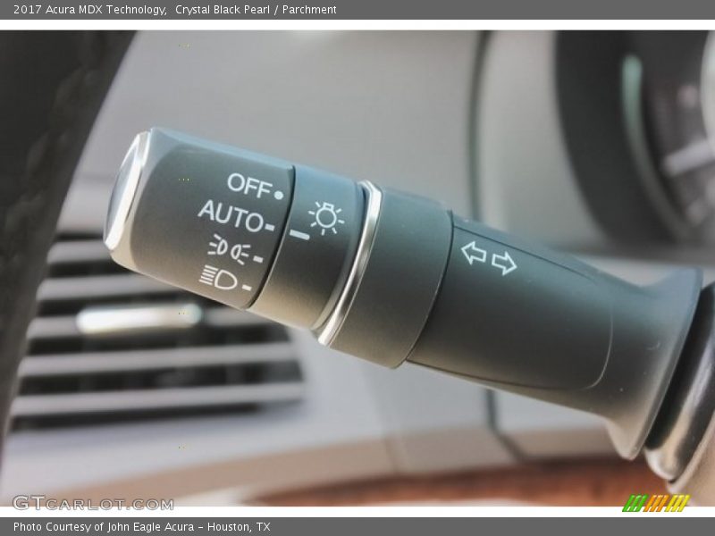 Crystal Black Pearl / Parchment 2017 Acura MDX Technology