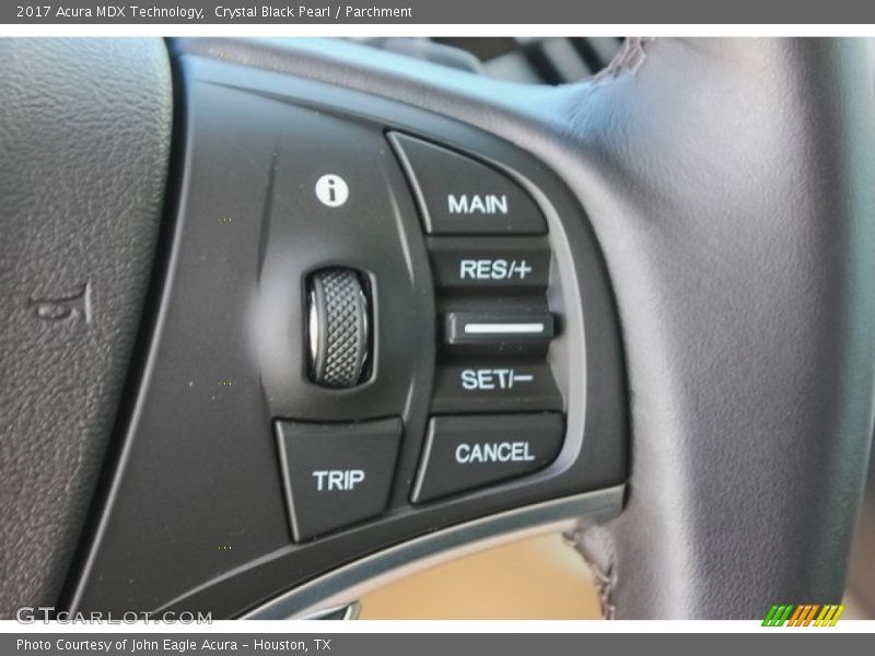 Crystal Black Pearl / Parchment 2017 Acura MDX Technology