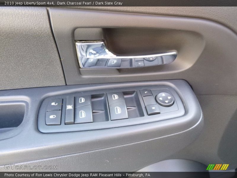 Dark Charcoal Pearl / Dark Slate Gray 2010 Jeep Liberty Sport 4x4