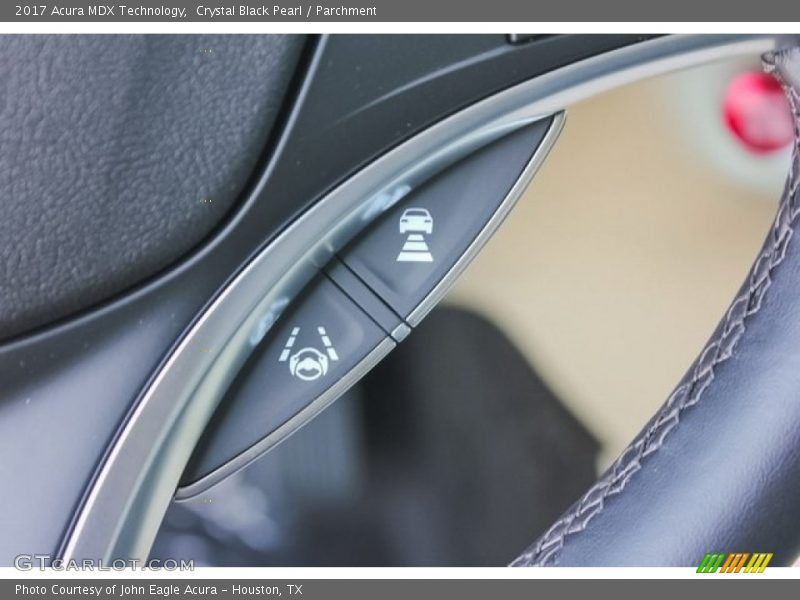 Crystal Black Pearl / Parchment 2017 Acura MDX Technology