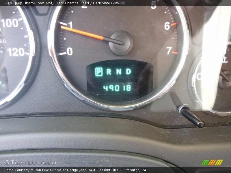 Dark Charcoal Pearl / Dark Slate Gray 2010 Jeep Liberty Sport 4x4
