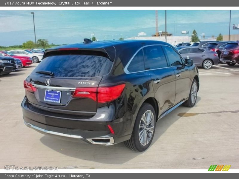 Crystal Black Pearl / Parchment 2017 Acura MDX Technology