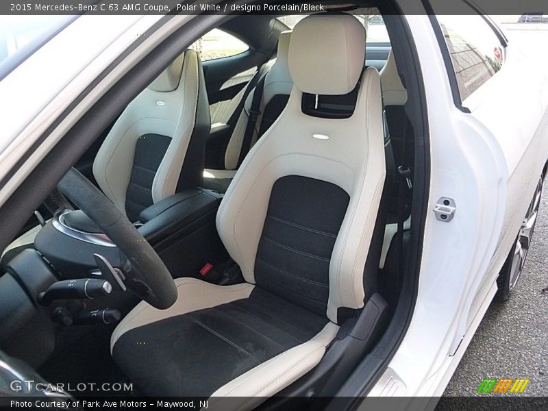 Front Seat of 2015 C 63 AMG Coupe
