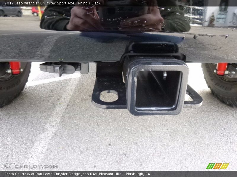 Rhino / Black 2017 Jeep Wrangler Unlimited Sport 4x4