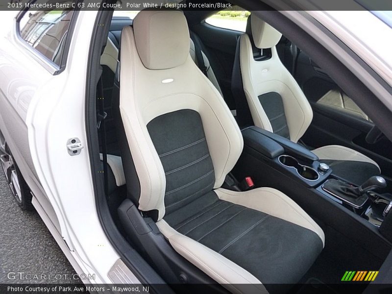 Front Seat of 2015 C 63 AMG Coupe