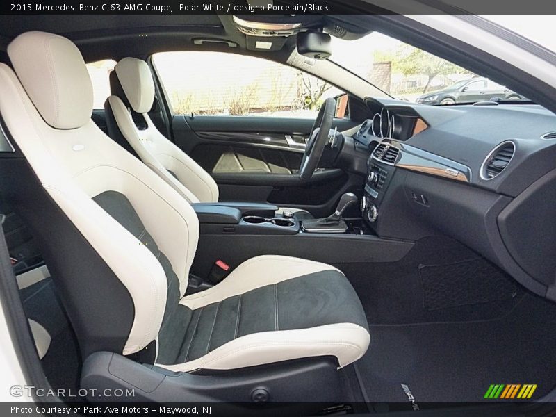 Front Seat of 2015 C 63 AMG Coupe