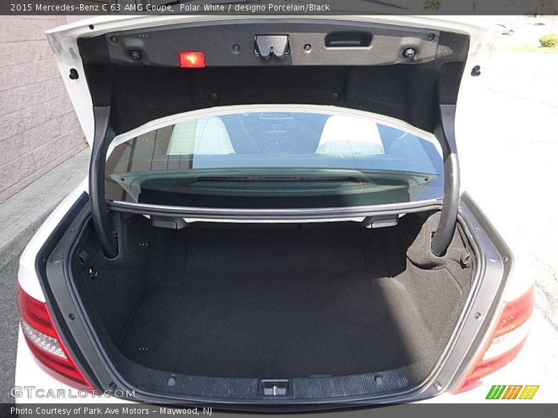  2015 C 63 AMG Coupe Trunk