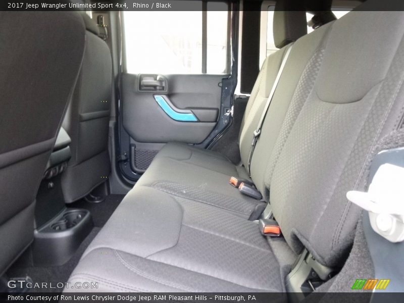 Rhino / Black 2017 Jeep Wrangler Unlimited Sport 4x4