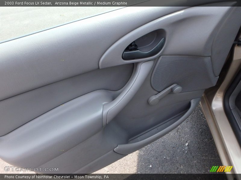 Arizona Beige Metallic / Medium Graphite 2003 Ford Focus LX Sedan