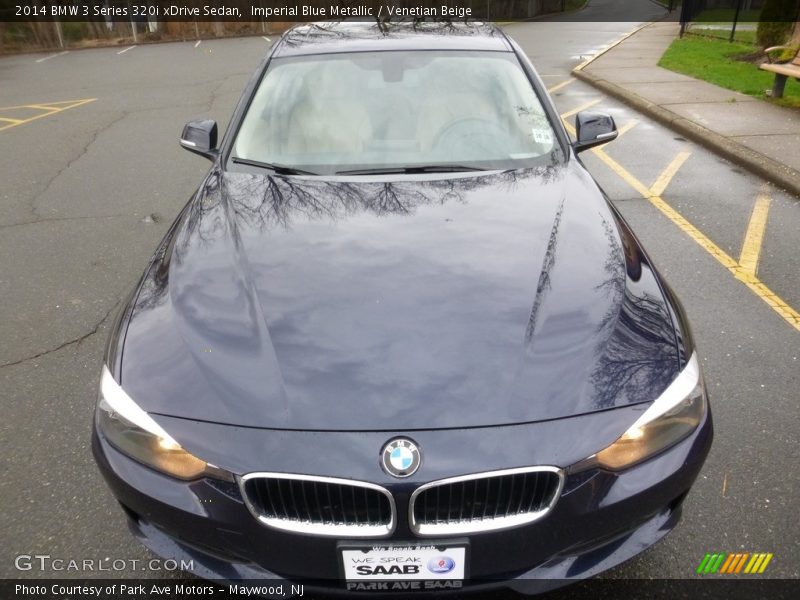 Imperial Blue Metallic / Venetian Beige 2014 BMW 3 Series 320i xDrive Sedan