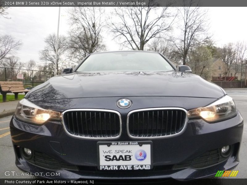 Imperial Blue Metallic / Venetian Beige 2014 BMW 3 Series 320i xDrive Sedan