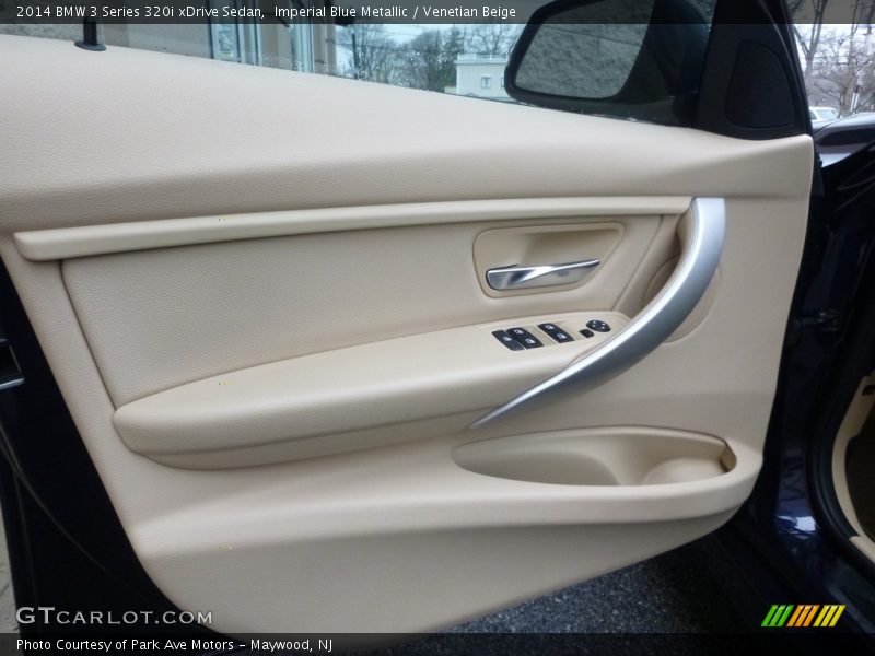 Imperial Blue Metallic / Venetian Beige 2014 BMW 3 Series 320i xDrive Sedan