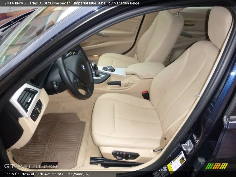 Imperial Blue Metallic / Venetian Beige 2014 BMW 3 Series 320i xDrive Sedan