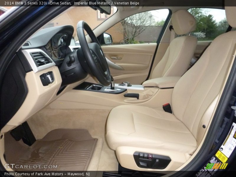 Imperial Blue Metallic / Venetian Beige 2014 BMW 3 Series 320i xDrive Sedan