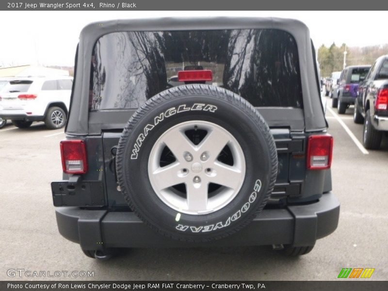 Rhino / Black 2017 Jeep Wrangler Sport 4x4