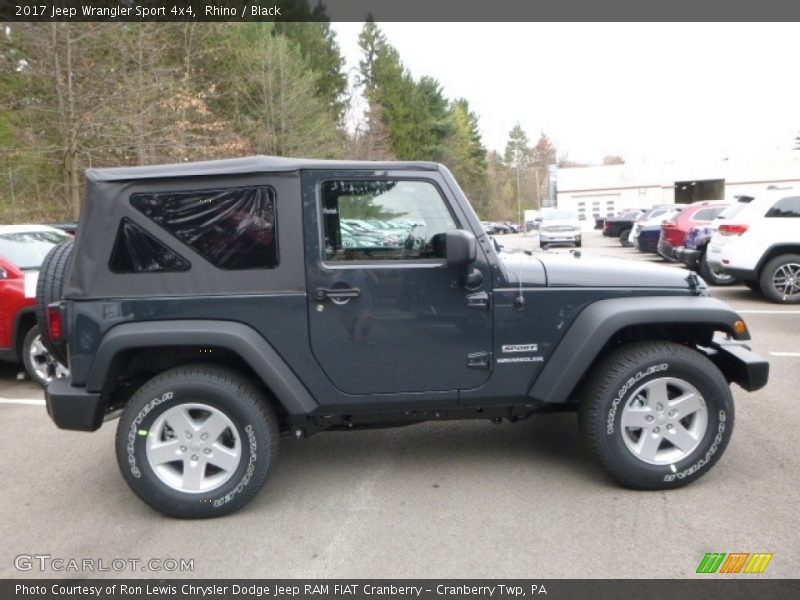Rhino / Black 2017 Jeep Wrangler Sport 4x4