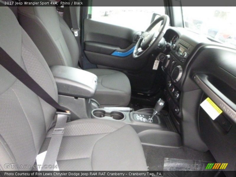 Rhino / Black 2017 Jeep Wrangler Sport 4x4