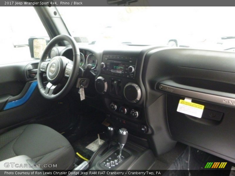 Rhino / Black 2017 Jeep Wrangler Sport 4x4
