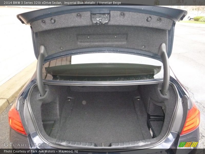 Imperial Blue Metallic / Venetian Beige 2014 BMW 3 Series 320i xDrive Sedan