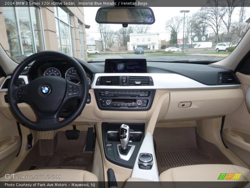 Imperial Blue Metallic / Venetian Beige 2014 BMW 3 Series 320i xDrive Sedan