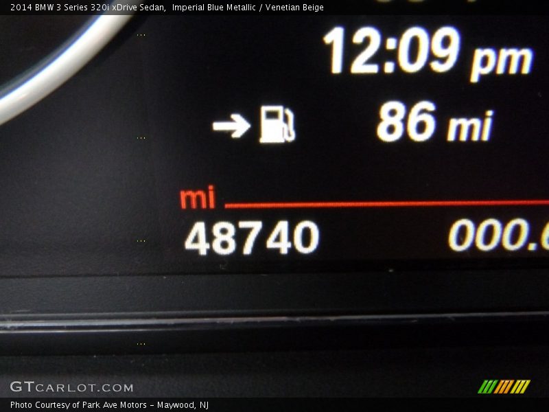 Imperial Blue Metallic / Venetian Beige 2014 BMW 3 Series 320i xDrive Sedan