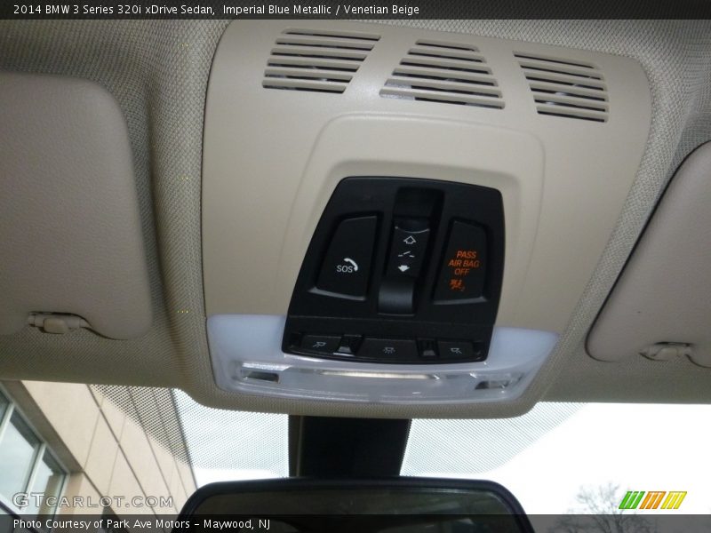 Imperial Blue Metallic / Venetian Beige 2014 BMW 3 Series 320i xDrive Sedan