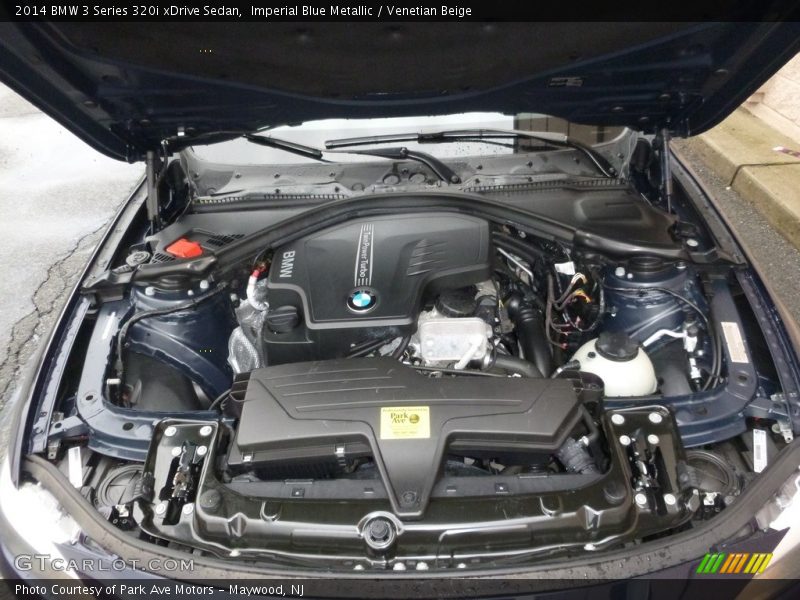 Imperial Blue Metallic / Venetian Beige 2014 BMW 3 Series 320i xDrive Sedan