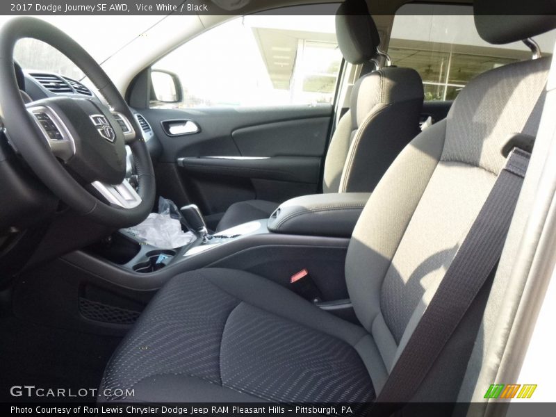 Vice White / Black 2017 Dodge Journey SE AWD