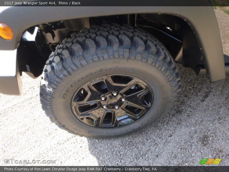 Rhino / Black 2017 Jeep Wrangler Sport 4x4