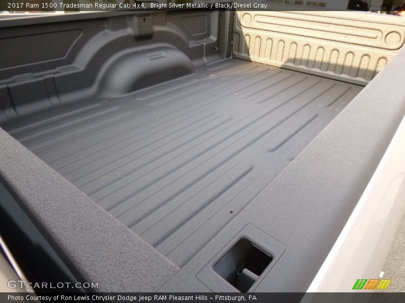 Bright Silver Metallic / Black/Diesel Gray 2017 Ram 1500 Tradesman Regular Cab 4x4