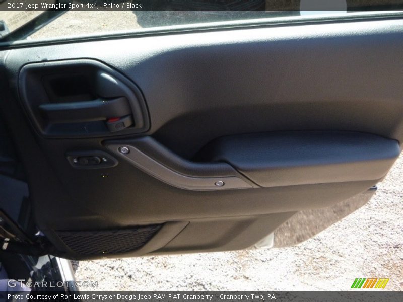 Rhino / Black 2017 Jeep Wrangler Sport 4x4