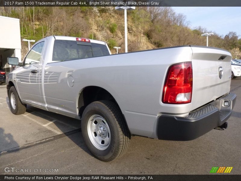Bright Silver Metallic / Black/Diesel Gray 2017 Ram 1500 Tradesman Regular Cab 4x4