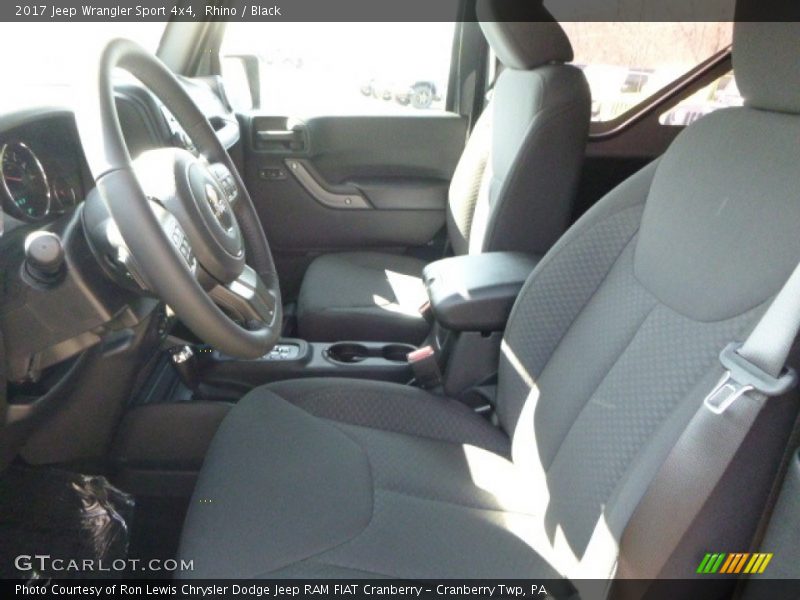 Rhino / Black 2017 Jeep Wrangler Sport 4x4