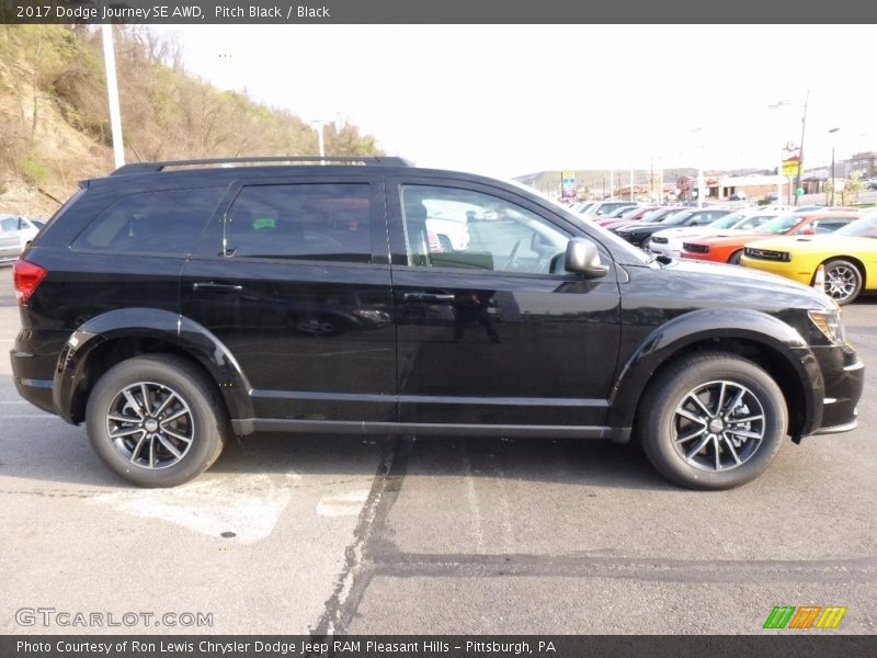 Pitch Black / Black 2017 Dodge Journey SE AWD