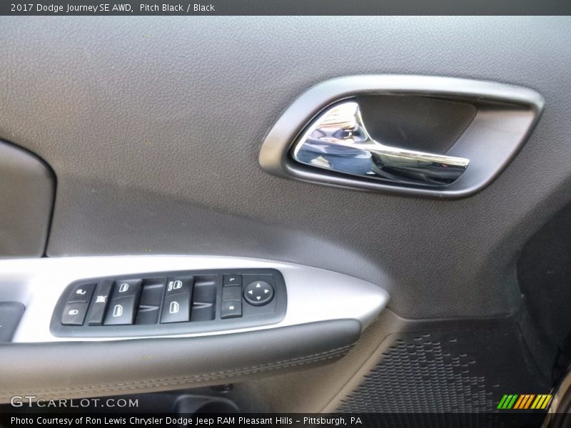 Pitch Black / Black 2017 Dodge Journey SE AWD