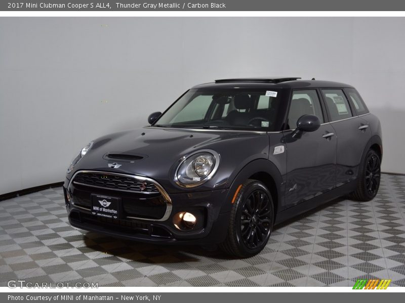 Thunder Gray Metallic / Carbon Black 2017 Mini Clubman Cooper S ALL4
