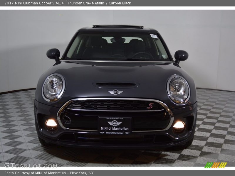 Thunder Gray Metallic / Carbon Black 2017 Mini Clubman Cooper S ALL4