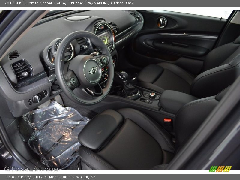 Thunder Gray Metallic / Carbon Black 2017 Mini Clubman Cooper S ALL4