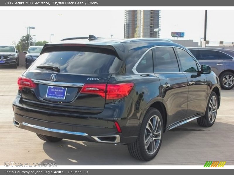 Crystal Black Pearl / Ebony 2017 Acura MDX Advance