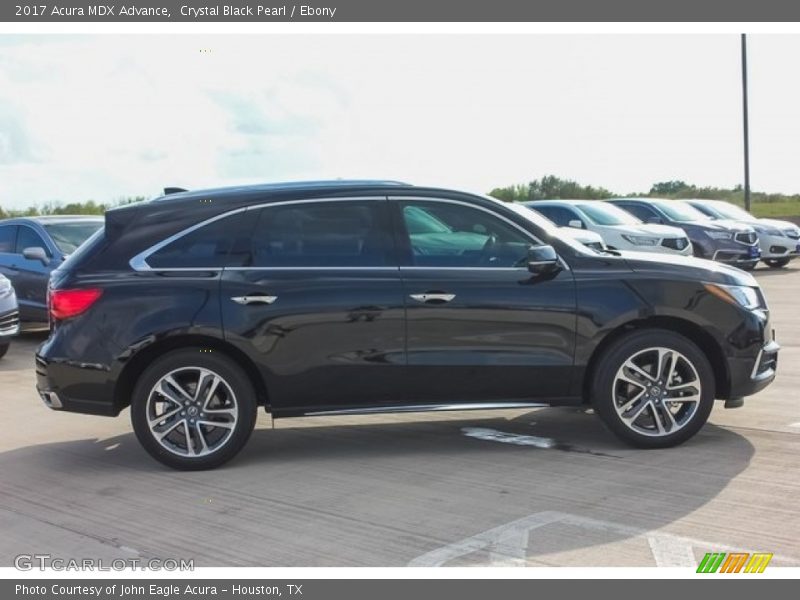 Crystal Black Pearl / Ebony 2017 Acura MDX Advance
