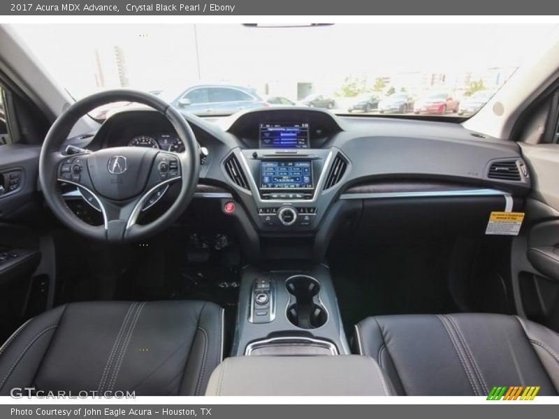 Crystal Black Pearl / Ebony 2017 Acura MDX Advance