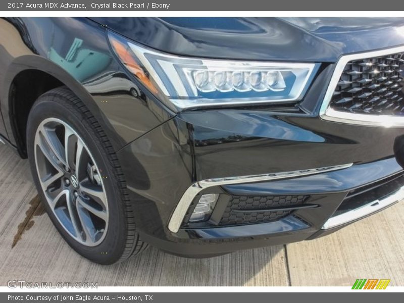 Crystal Black Pearl / Ebony 2017 Acura MDX Advance